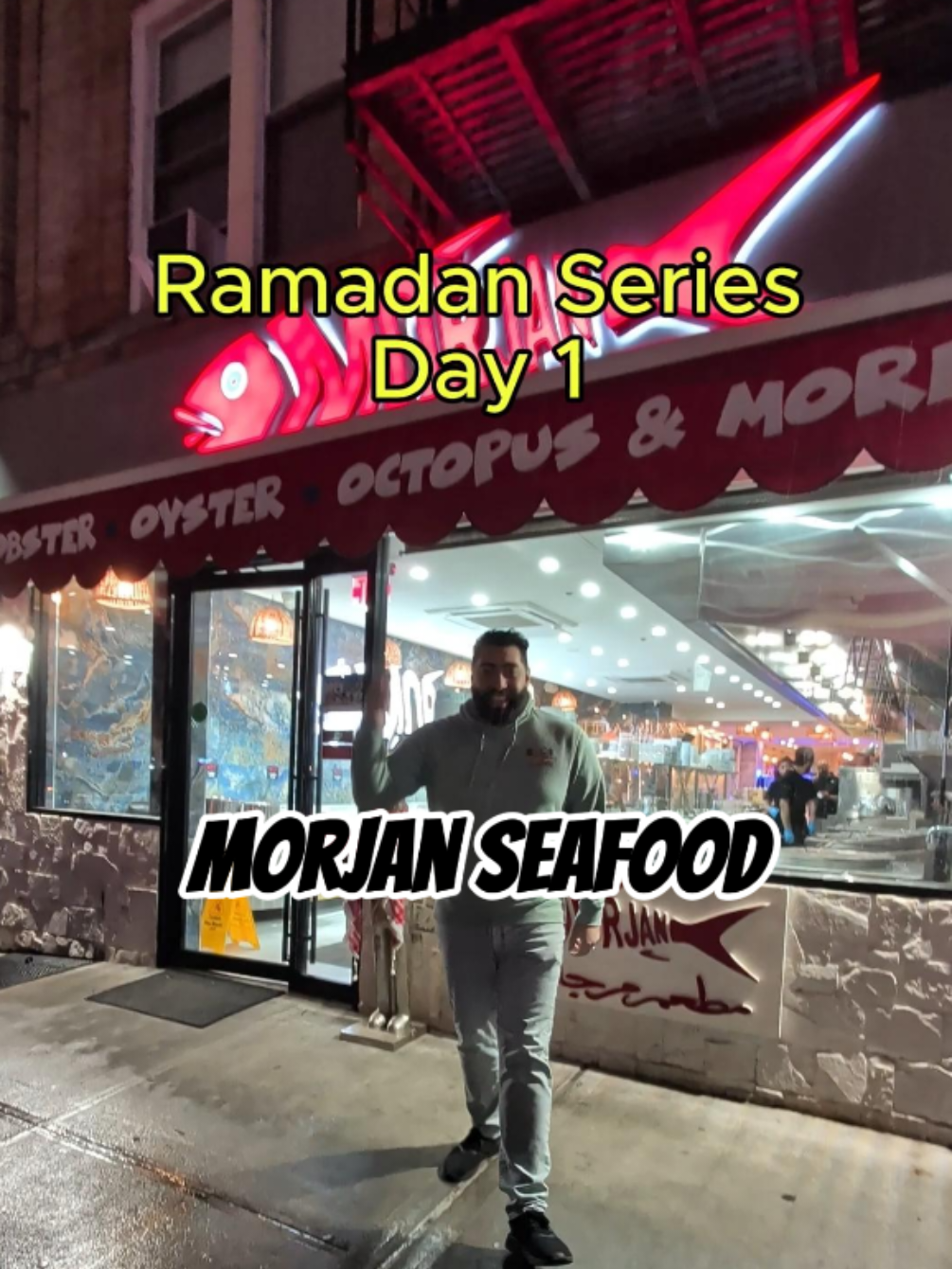 Day 1 of my Ramadan series where l'm trying a Muslim owned business every single day! Located at 25-40 Steinway St, Long Island City, NY 11103 #ramadan #islam #iftar #halal #seafood