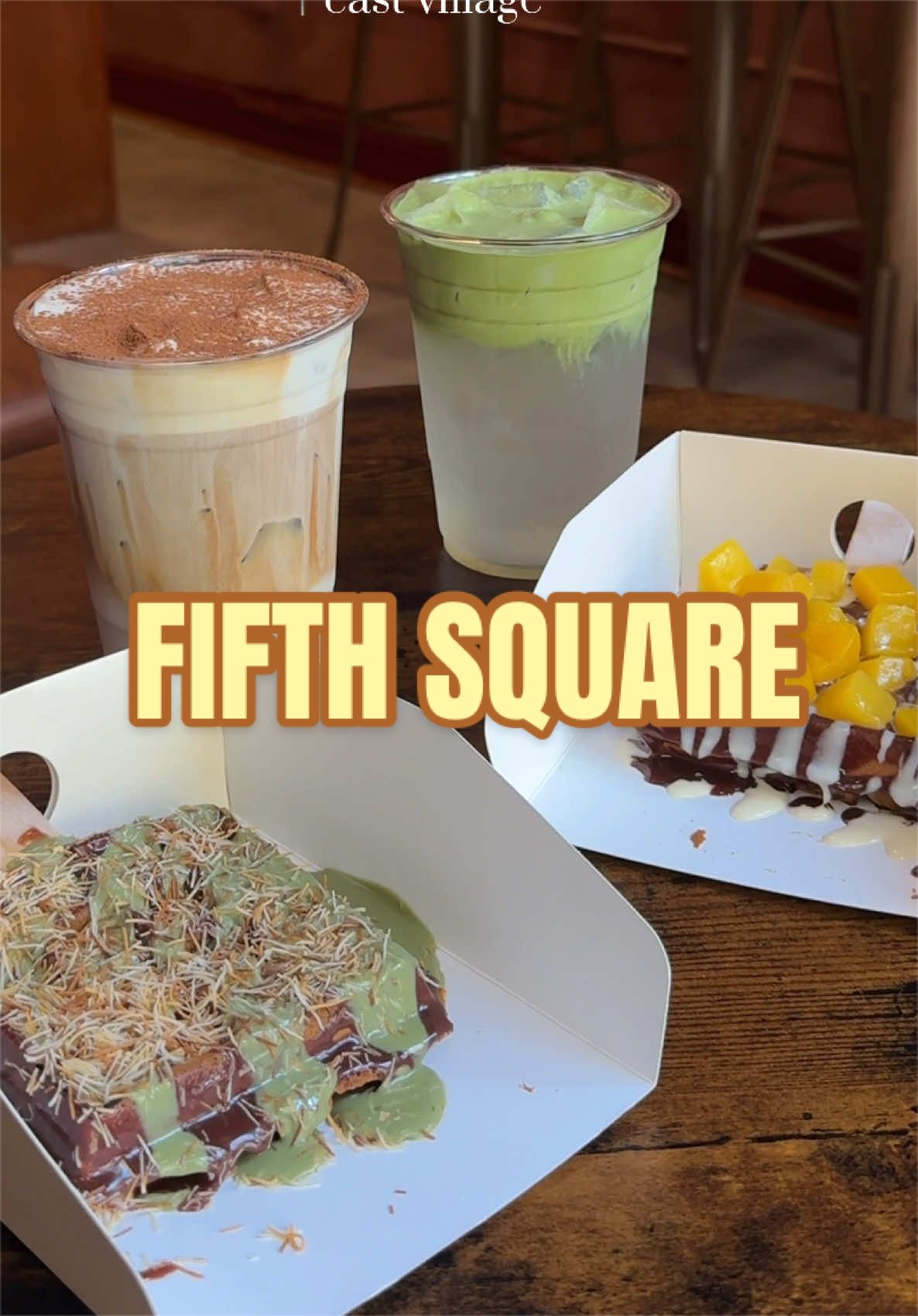 @Fifth Square was started by a Muslim-Bangladeshi couple after being inspired by their most recent visit to Dhaka and trying a popular waffle popsicle store over there.

Within 6 months they decided to take the risk and open their cafe in the East Village serving a unique and trendy coffee menu and their own twist to the waffle popsicles with six different flavors.

They only serve coffee and waffles, and no meat products. All ingredients used are halal.

Fifth Square
📍304 E 5th St, New York, NY 10003

#nyc #halal #nyccoffee #wafflepopsicles #muslimowned 