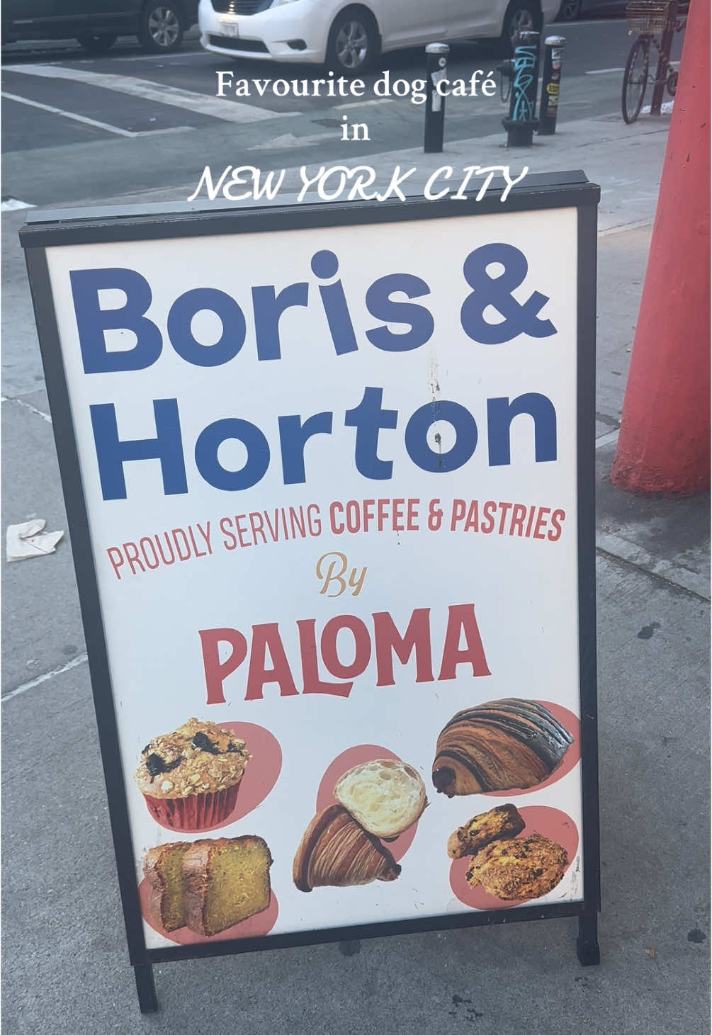 Every time I visit New York I make sure to visit 📍Boris & Horton!! It brings me always such a joy and you need to try the matcha lemonade !!
@Boris & Horton 

#fyp #nyc #dogcafe #dog #newyorkcity #recommendations #travel #matcha 