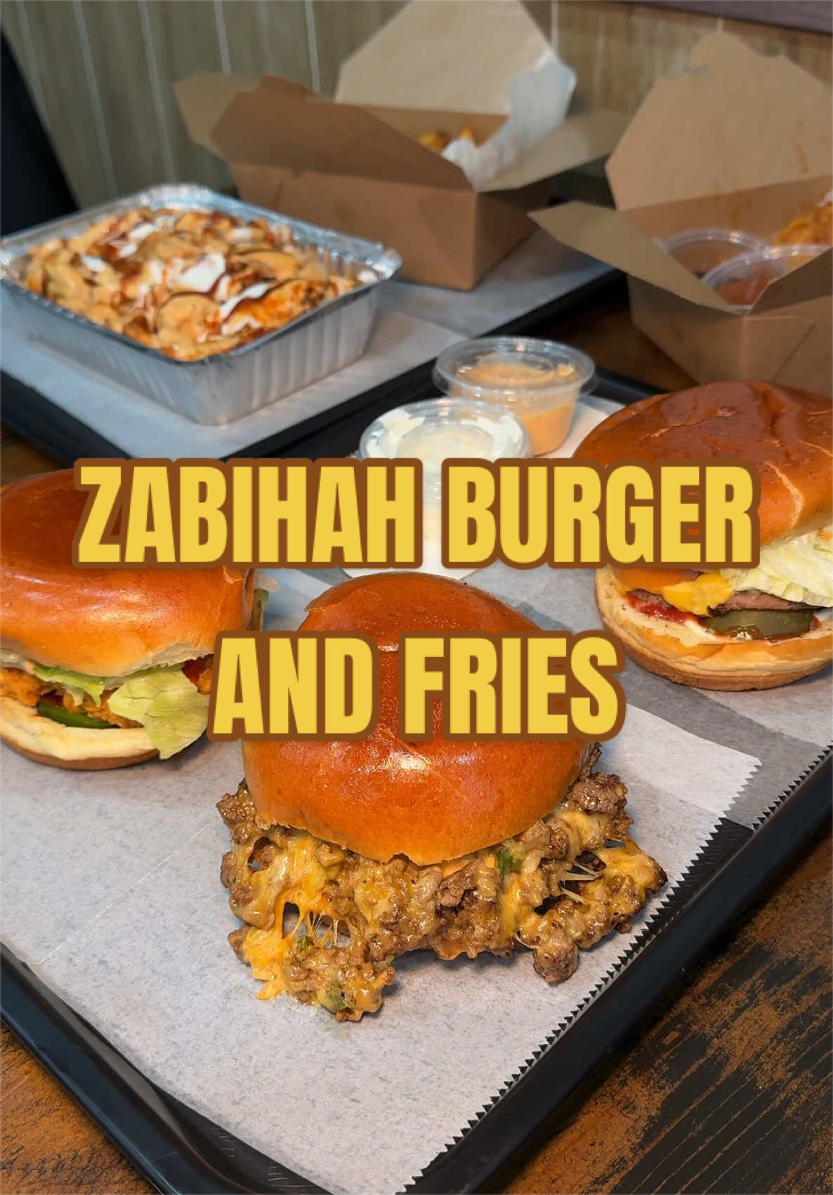 Did I really go outside to shoot this chopped cheese in the rain? Yes I did!! @zabihaburgerandfries is a no-frills spot but their food is prepared all fresh and made on order, which I think totally separates them from a lot of these places that offer similar items. The food of course is all halal and you can get 10% off your order by showing this video for the entirely of Ramadan. Meat is all by hand. Zabiha Burger and Fries 📍597 Coney Island Ave, Brooklyn, NY 11218 #halal #choppedcheese #nyc #brooklyn #halalrestaurant