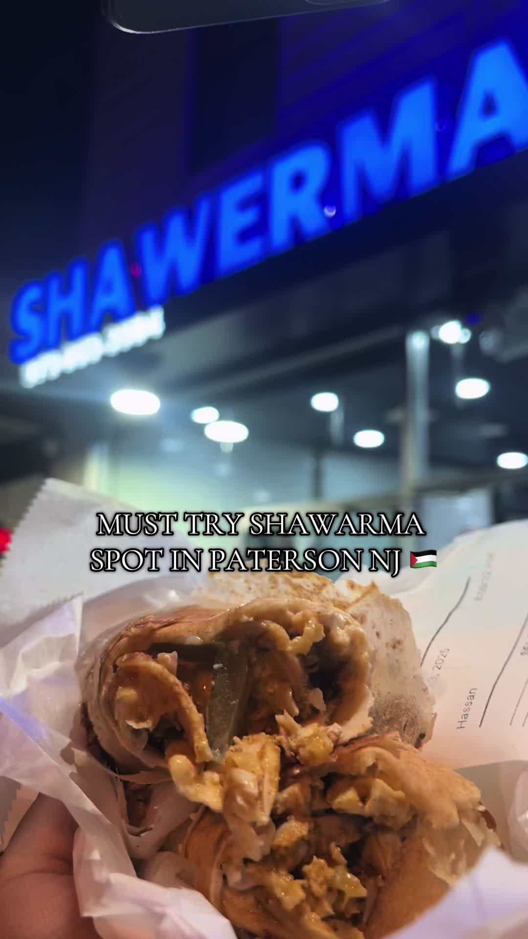 Episode 12 1/2 Halal series: 

They always say trust the locals..👀 I’m glad I did! ☺️ 

Try this shawarma spot only IF you’re looking to have life changing shawarma…🌯😏

AL SHAMI SHAWARMA 
Contact: 973-653-3584

📍1139 Main St, 
Paterson, NJ 07503

#food #halal #fyp #foodie #patersonnj