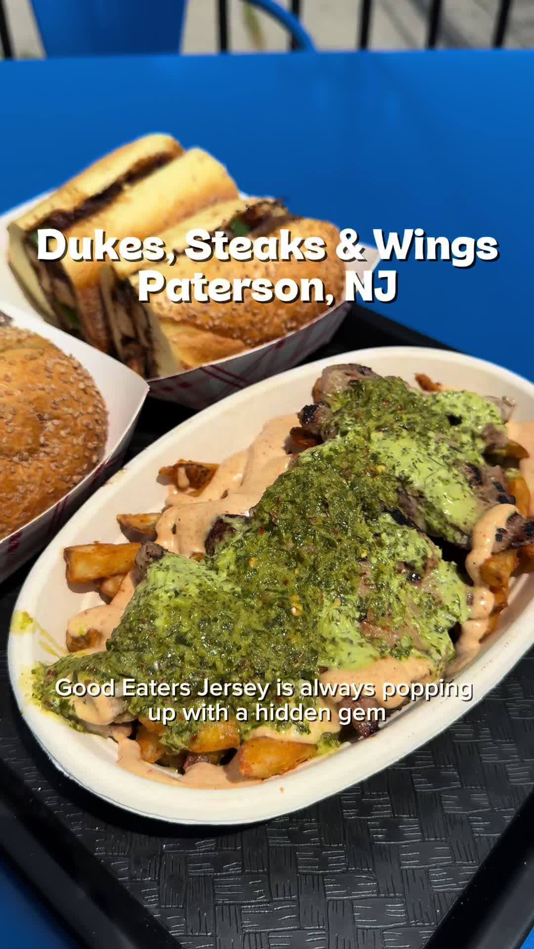 Looking for your next food spot in New Jersey? 📍

@dukesteaksus at 127 Crooks Ave, Paterson is serving up some of the best wings, steak fries, and cheesesteaks around. From the Cooper Sharp cheesesteak to their loaded steak fries topped with three signature sauces, every bite is worth the trip.

Make the drive, bring your appetite, and send this to a friend who needs to check it out. 🔥🍟🥩

#DukesTeakUs #NJFoodie #PatersonEats