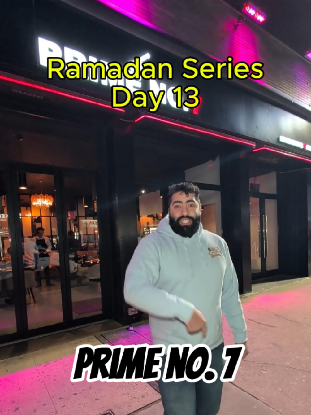 🟢 Day 13 of my Ramadan Series where I'm trying a Muslim owned business every single day! Today we're at @Prime No. 7 NYC Located at 34-19 Steinway St, Astoria, NY 11101 #halal #ayce #ramadan #kbbq #iftar