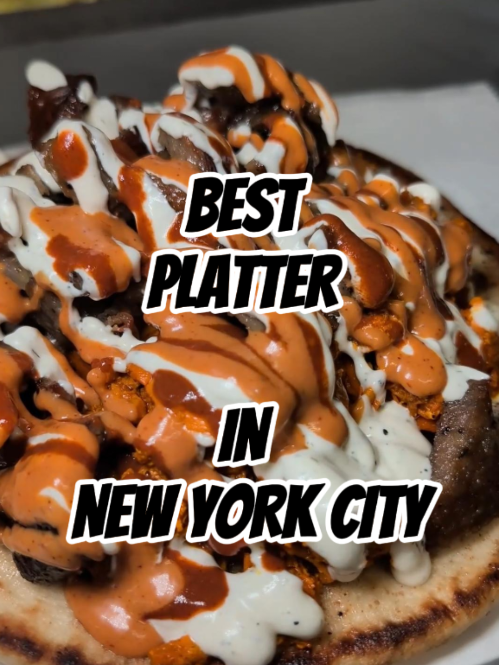 Trying what might be the best platter in NYC! @smeshtruck Located at 30-33 Stratton St, Flushing, NY 11354 #platters #halalfood #halal #queens #foodtruck