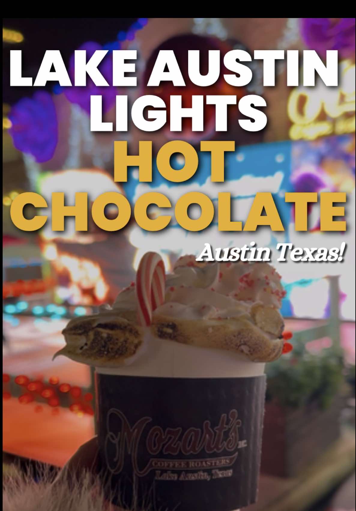 LAKE AUSTIN HOLIDAY LIGHTS BOAT RIDE with @austinrentalboats It's officially OPEN for the season! If you've never seen Christmas lights while cruising on the lake, you're missing out - this experience at@mozartscoffee Is magical They've got regular boats and the cutest donut boats plus: • a 45-minute festive ride • unlimited hot cocoa • free entry to Mozart's Festival of Lights before & after your ride Tickets: $30 adults | $20 kids Running Nov 22 - Jan 3, 2026 Holiday bucket list item = checked! @Austin Rental Boats @mozartscafe #austin #holidayseason #christmaslights #atx #december