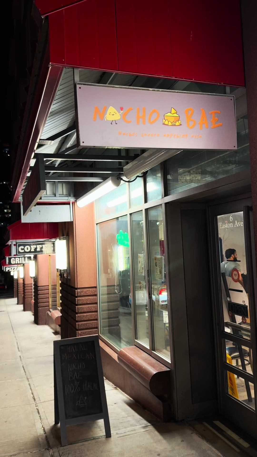 Nacho Bae 📍 6 Easton Ave New Brunswick, NJ 08901 Price - $$$ Service - 9/10 Rating - 8/10 HALAL 💯 🅿️arking - Street Parking #halal #newbrunswick #taco #mexican #nacho