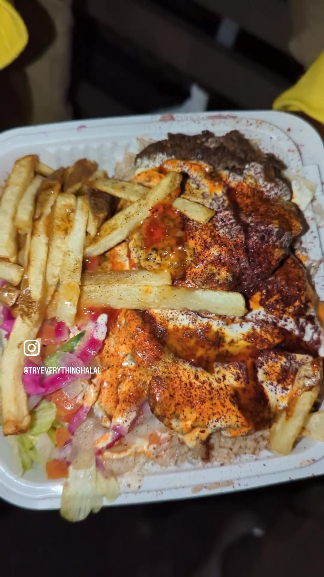 Chaplin& Chips was straight fire. Something different! Definitely a hit with us! #food #tiktok #fyp #halal #halalfood #nyc #viral #foryourpage #Foodie #foodies #quran #muslim #muslimtiktok #muslimah #halalfoodie #halalfoods #reels #pakistan #halalfoodhunt #instagram #instalike #trending #love #memes #follow #explorepage #trending #instagood #explore #likeforlikes #funny #meme #photography #likes #video #cute #nyc #foodlover #foodtok