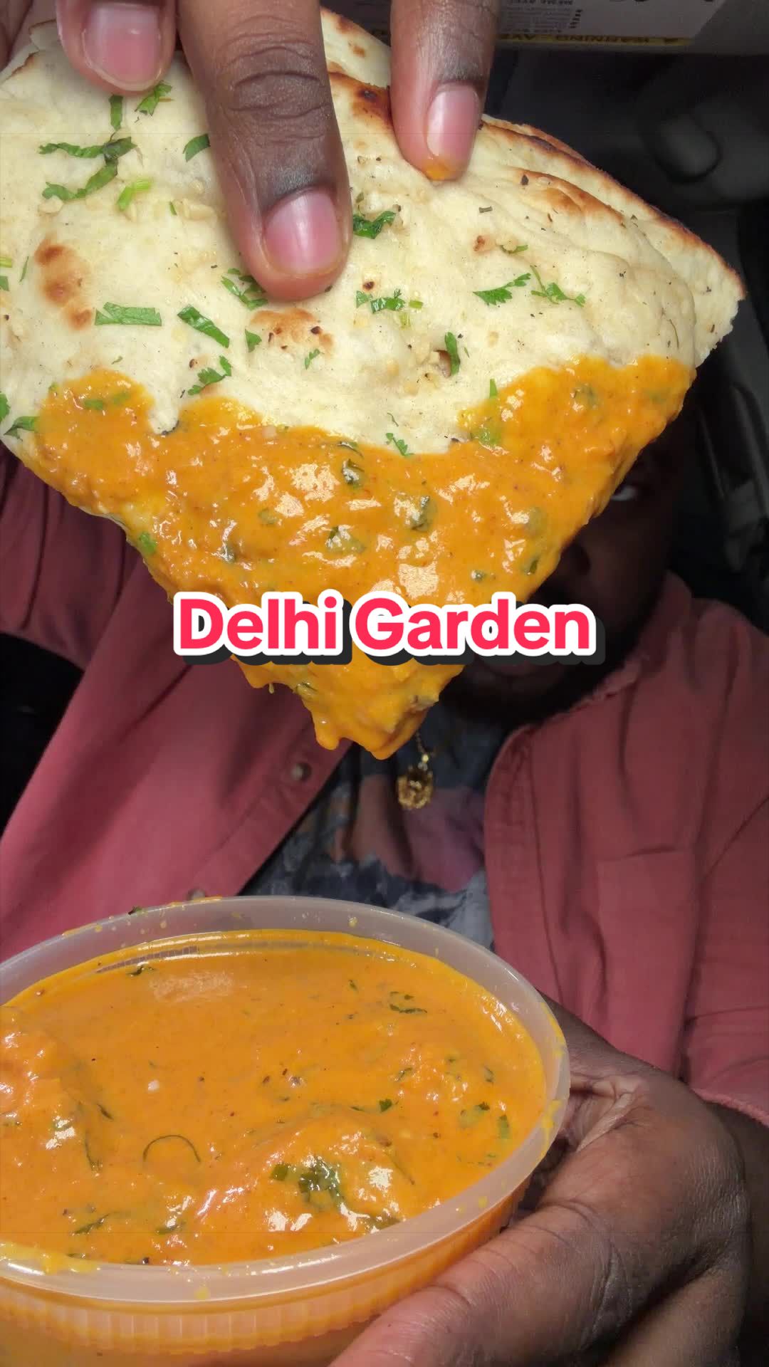 This Is One of The Best Indian Restaurants In New Jersey, Delhi Garden In Edison NJ Order: Butter Chicken Garlic Naan Bihari Kebab Mango Lassi Chicken Over Rice #nj #halalfood #indianfood #njeats #njfoodie