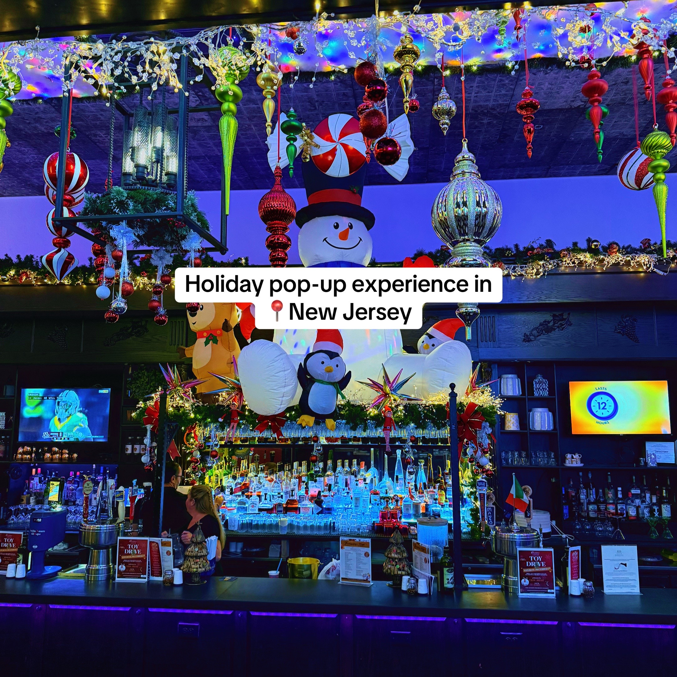 EVENT DETAILS Dates: November 17th, 2025 - January 4th, 2026 Reservations: Call to book! LOCATION il Vecchio Café | La Taverna Lounge Located inside Calandra's Italian Village 234 Bloomfield Ave, Caldwell, NJ 07006 ABOUT THE HOLLY JOLLY LOUNGE Step into our fully transformed holiday pop-up lounge filled with immersive festive décor, cozy seating, themed cocktails, whimsical photo moments, and a warm, nostalgic Christmas atmosphere. Perfect for holiday content, reels, cozy lifestyle shots, foodie features, and family-friendly experiences. WHAT TO EXPECT • Full holiday takeover of the lounge • Over-the-top Christmas décor & displays • Christmas tree installations & themed vignettes • Holiday cocktail menu • Festive dining options • Multiple photo-ready areas • Cozy winter ambiance with twinkle lights & rich textures #newjersey #holidaypopup #caldwellnj