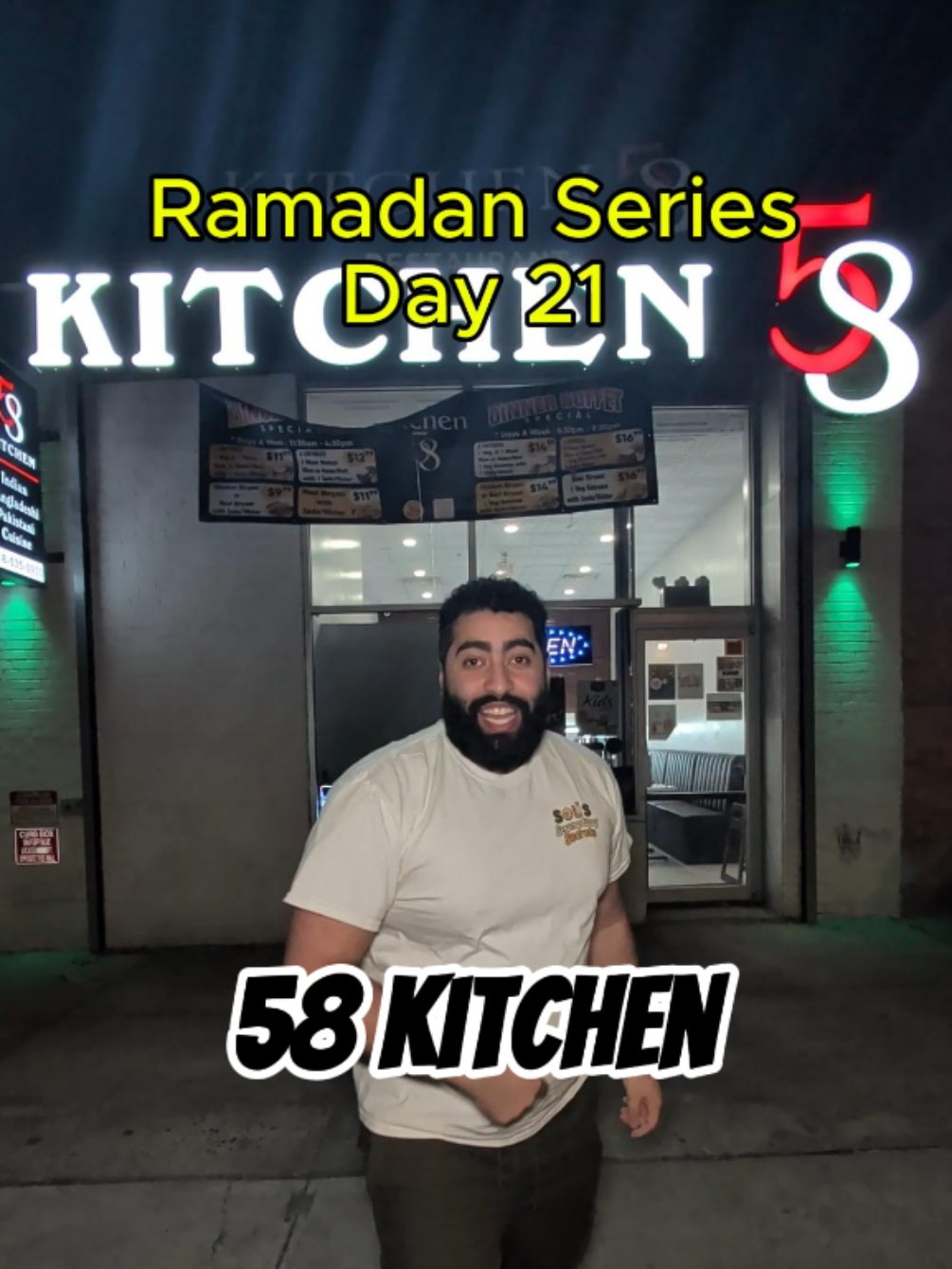 🟢 Day 21 of my Ramadan Series where I’m trying a Muslim owned business every single day! Today we’re at @58kitchen Located at 58-02 37th Ave, Woodside, NY 11377 #halal #ramadan #filipino #iftar #indian