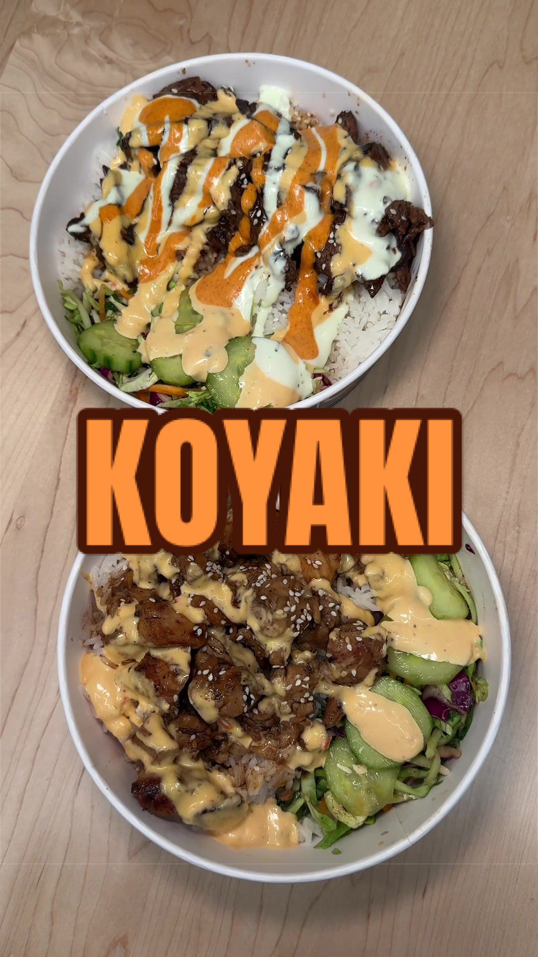 Koyaki just opened up and serves terrific Asian-inspired bowls in chicken, steak, or vegetarian with bases in rice, soba noodles, or veggies in a fast-casual setting. You can order with kiosk or with cashier. It’s very flavorful and good for the price. Chicken bowl is $12 and the steak is +$3 more. Do wish there was a little more rice in the bowl to help even out the intensity of the sauces. All meat is halal by hand. Koyaki @eat.koyaki 295-05 Hillside Ave., Floral Park, NY 11004 #hala #asianfood #nyc #queens #halalfood