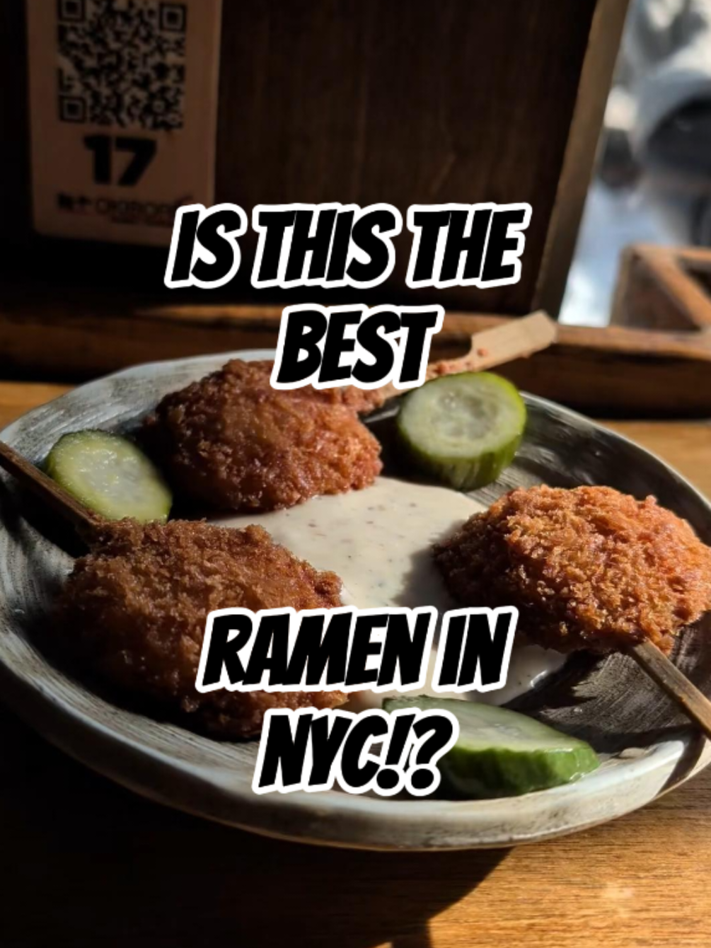 Trying the number 1 rated ramen in NYC! @Okiboru Located at 117 Orchard St, New York, NY 10002 #ramen #nyc #japanese #foodie #noodles
