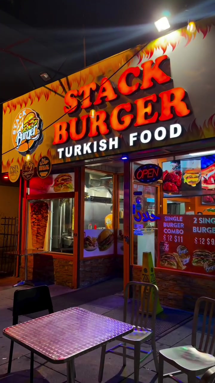 Stack Burger 📍 995 Main St, Paterson, NJ 07503 #halal #paterson #burger #turkish #foodie