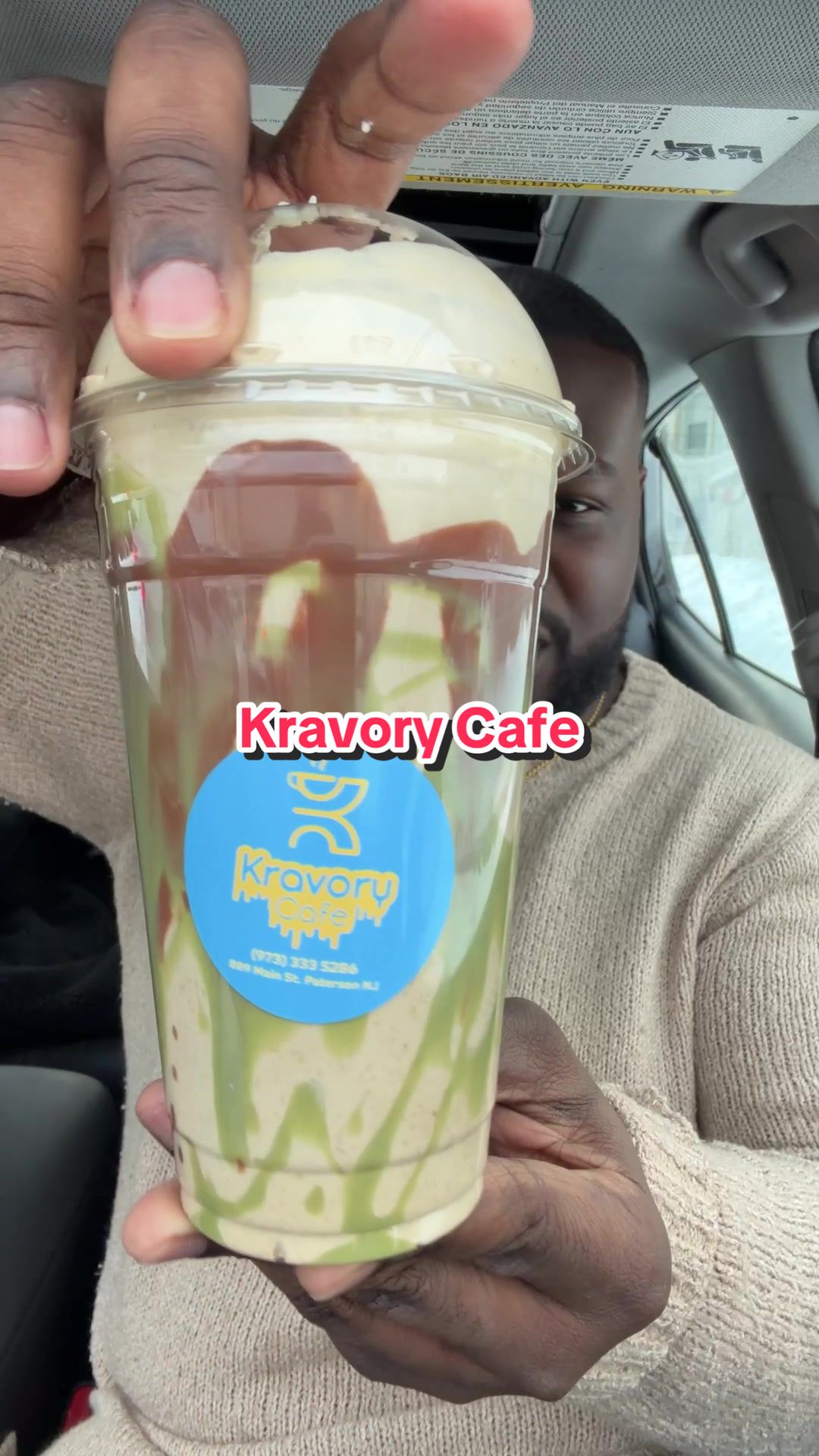 These Are Supposedly The Best Dubai Chocolate Desserts In New Jersey, Kravory Cafe In Paterson NJ #dubaichocolate #nj #foodreview #njeats #njfoodie
